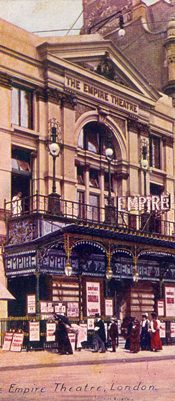 The Empire Theatre London around 1910