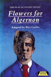 The Play of Flowers for Algernon book cover